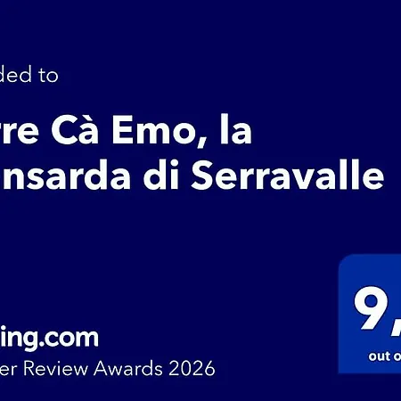 מלון דירות Torre Ca Emo, La Mansarda Dell'ammiraglio